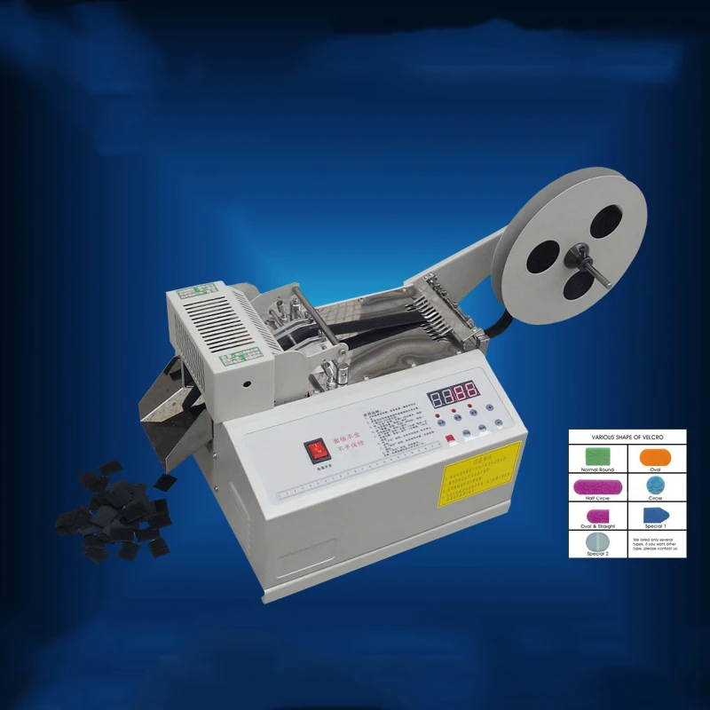  Automatic computer control weaving belt cutting machine Fillet/Chamfer magic tape zippermagic tape 