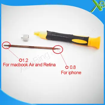 Online Screwdriver With 5 Side 0.8-1.2 For Iphoe Macbook Pro Retina Air A1369 A1370 A1465 A1466 1398 A1425 A1502 Lower Case Bottom Case