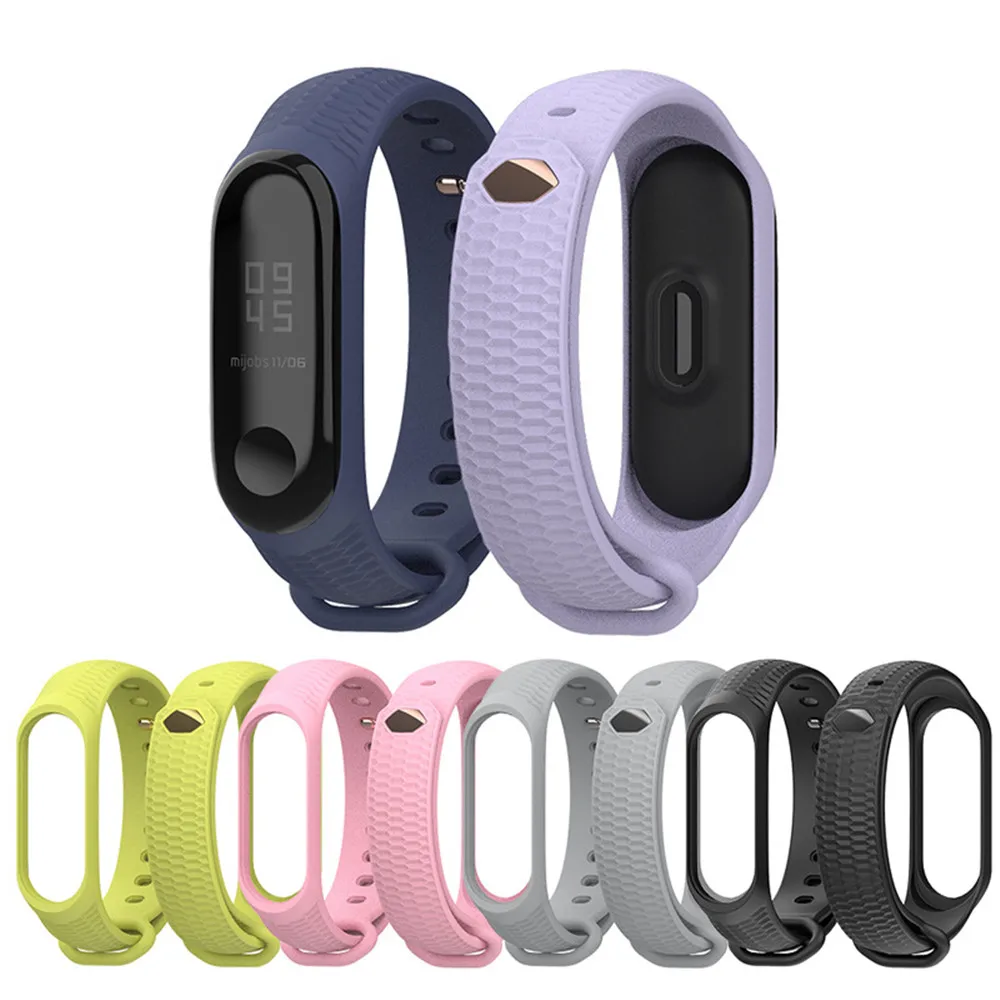 

Sport Silicone Wrist Strap for Xiaomi Mi Band 3 Accessories Bracelet Miband 3 Smart Wristbands Mi band 3 Strap A5