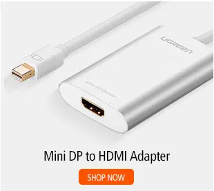 Ugreen высокое качество Thunderbolt мини дисплей порт Дисплей порт Адаптер DP к HDMI кабель для Apple Mac Macbook Pro Air