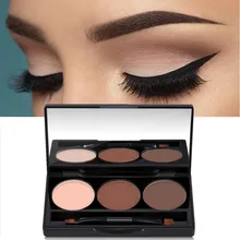 Eyebrow Enhancer Professional Eye Brow Makeup 2 Color Perfect Summer Eyebrow Powder Eye Shadow Eyebrow Make Up Palette Set Kit