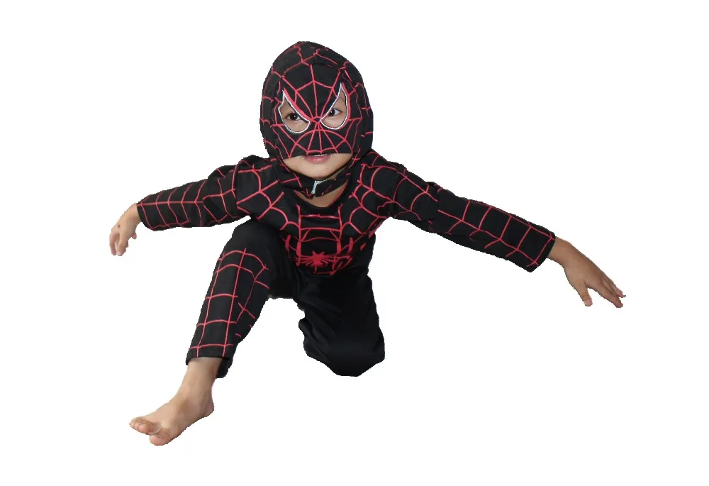 Розничная: вечерние костюмы на Хэллоуин; детская модельная одежда; детская одежда с длинными рукавами для ролевых игр с человеком-пауком