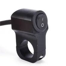 Мотоцикл Руль управления для мотоциклов переключатель Moto Алюминий сплав Руль управления для мотоциклов фиксированной переключатель без света-Водонепроницаемый s512bk Мото-аксессуары