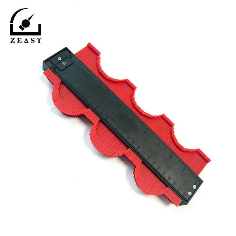 250mm Template Curvature Scale Ruler Contour gauge Laminate Carpet Wood