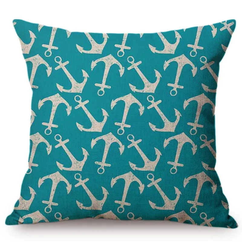 maritime-nautical-aqua-and-white-anchor-pattern-on-society6-canvas 