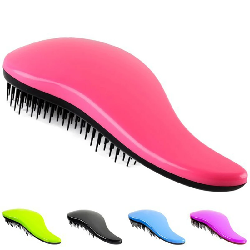 Magic Handle Tangle Detangling Shower Hair Brush detangler Salon Styling Tamer exquite cute useful Tool Hot Massager