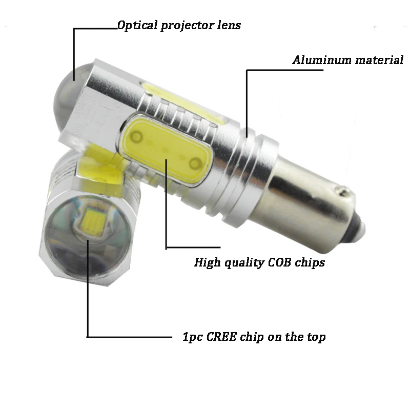 2 шт. Высокая мощность Canbus ОШИБОК белый Янтарный BA9S T4W BAX9S H6W BAY9S H21W 64136 XBD 11W светодиодный фонарь обратная парковка лампы