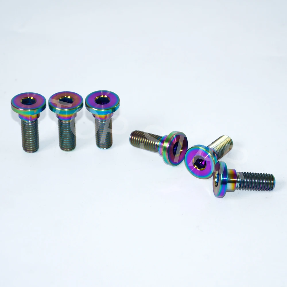 M8 x 20mm Taper Head Gr 5 6Al//4V Titanium 2 pcs Ti Bolt