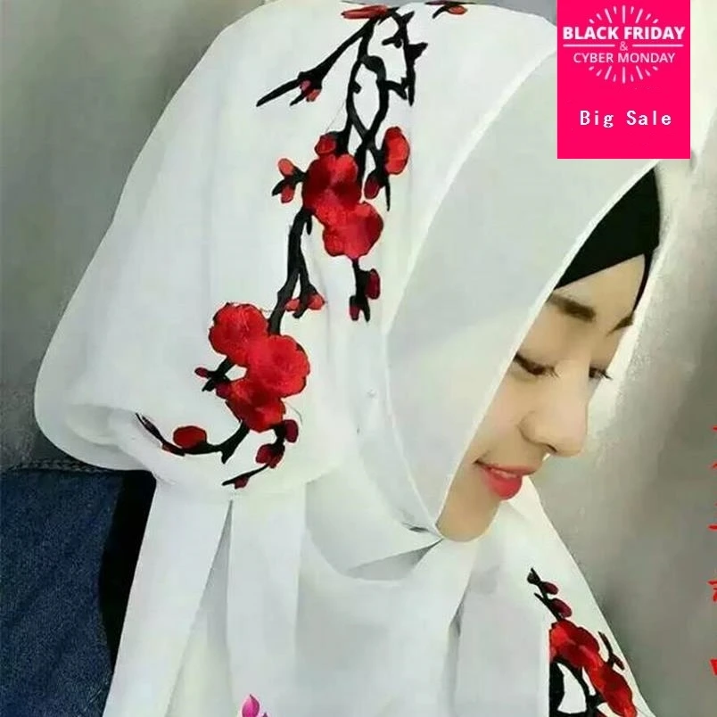 2019 Adult Chiffon Acetate Promotion Fashion Wild Piece Muslim
