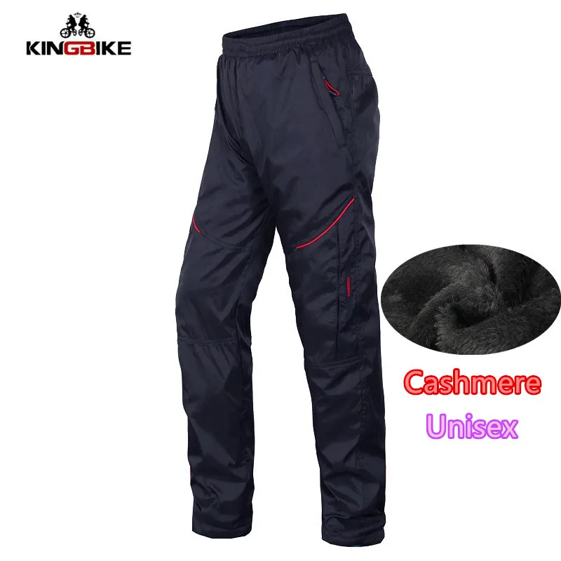 

Cycling pants Thermal Fleece Winter cycling clothing 2017 Black warm Windproof Pants Sports Outdoor Winter Autumn Trousers
