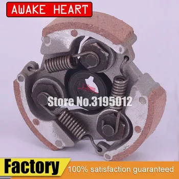 

2 Stroke complete alloy clutch pads springs for 47cc 49cc gas minimoto pocket bike mini dirt bike crosser quad atv motorcycle