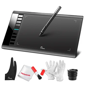 

Parblo A610 Digital Tablet Graphics Drawing Tablet 5080 LPI resolution Tablet Pad for Drawing+Cleaning Kit
