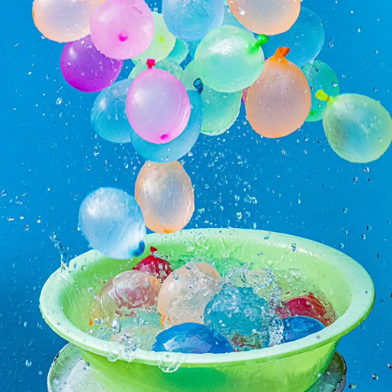 1444 шт водяные шары пополняемая посылка смешная летняя уличная игрушка водные воздушные шары с изображениями бомб летняя Новинка кляп игрушки для детей