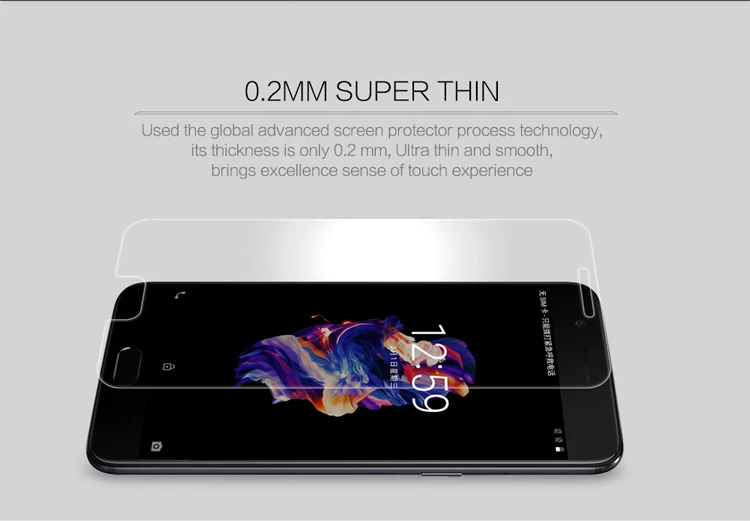 Oneplus 5 закаленное стекло Nillkin бренд Amazing H + Pro анти взрыв протектор экрана Oneplus5