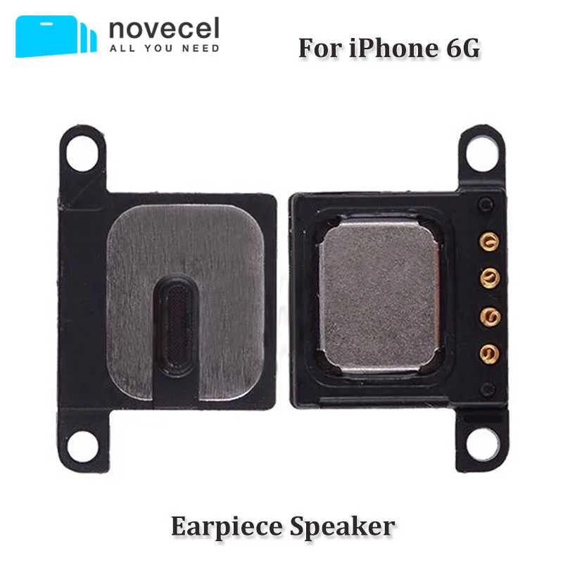 

Novecel 10pcs/Lot for iPhone 6G Earpiece Ear Speaker For iPhone 6 6G Replacement Parts Receiver Earphones