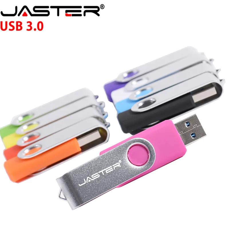 JASTER USB3.0 поворотный USB флеш-накопитель 256 ГБ 128 Гб 64 ГБ 32 ГБ 16 ГБ 8 ГБ 4 ГБ флеш-накопитель Высокое качество флеш-накопитель USB