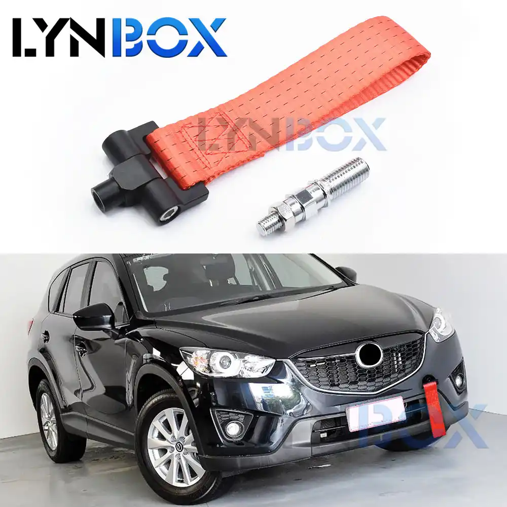 Mazda 3 5 6 Cx 5 Mx 5 Miata Aski Tow Halatlar Cekme Romorku Kemer Tow Kanca On Arka Carpisan Arabalar Guclendirme Aksesuarlari Diy Kirmizi Towing Bars Aliexpress