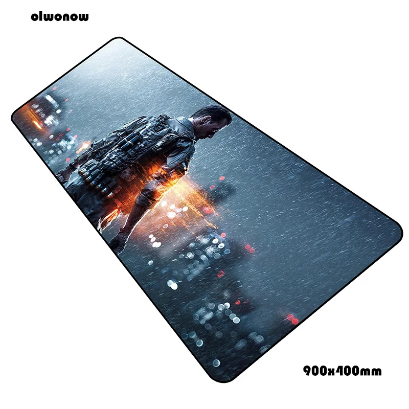 Battlefield padmouse 900x400x3 мм игровой коврик для мыши Новое поступление коврик для мыши геймерский компьютерный стол толстый коврик notbook mousemat pc