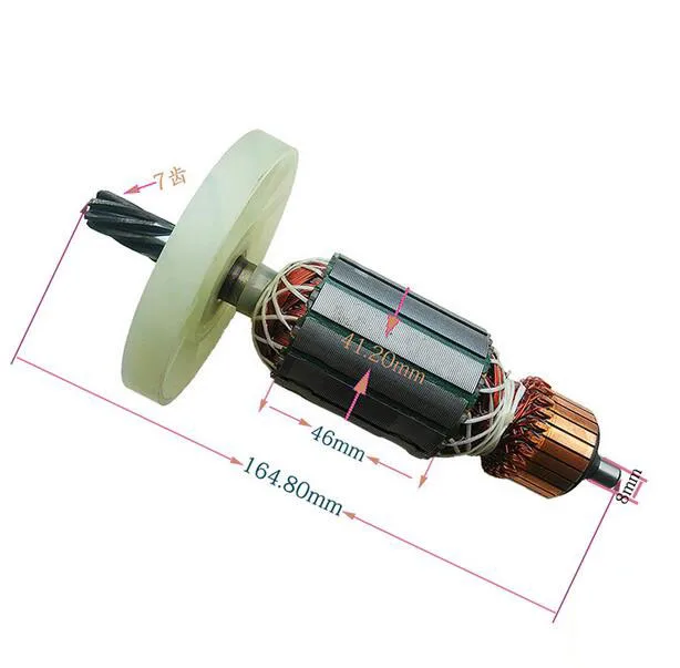 Free Shipping Angle Grinder Replacement Electric Motor Rotor for Makita