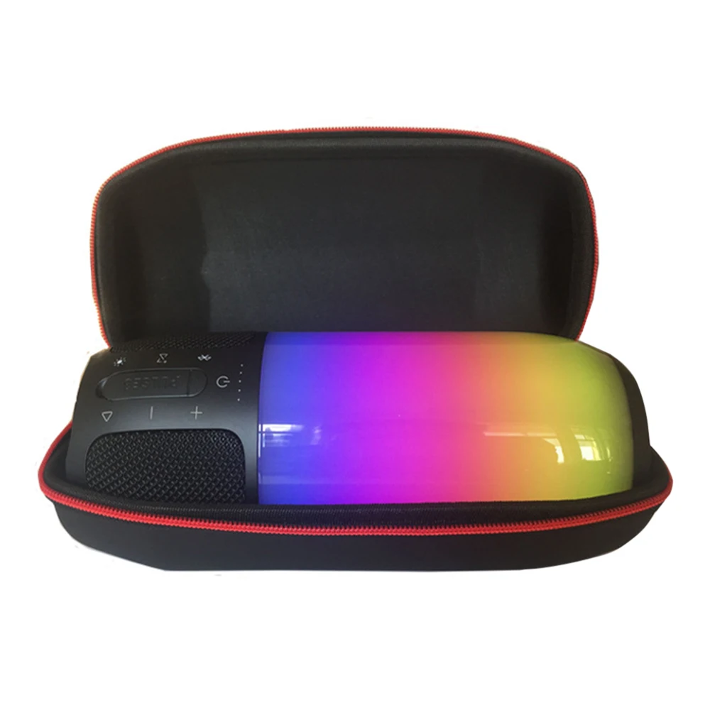 

Newest EVA Carrying Protective Speaker Pouch Cover Bag Case for JBL Pulse 3 Pulse3 Wireless Bluetooth Speaker Column (With Belt)
