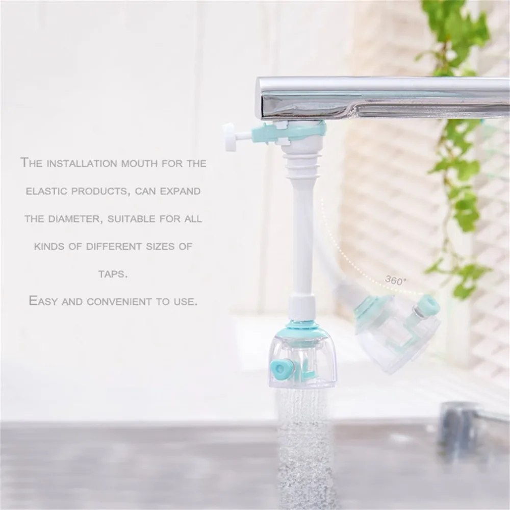 2 размера Кухня Ванная комната кран водосберегающих устройства могут поворачиваться всплеск воды сопло фильтра экономии воды клапан 3 вида