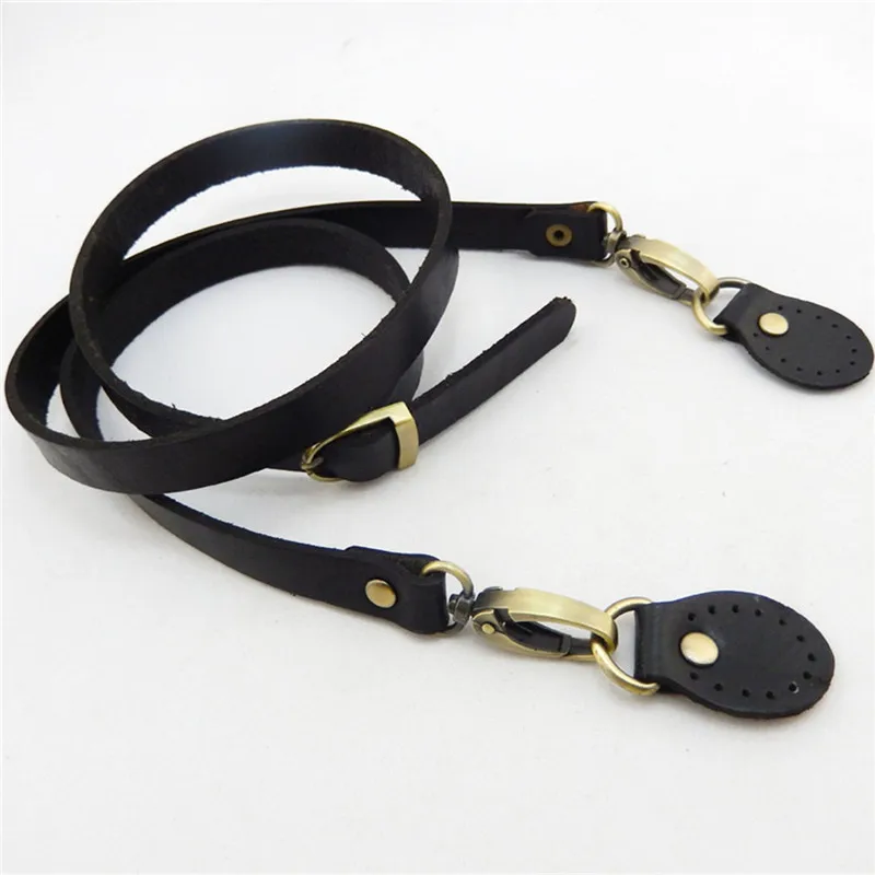 

120cm Replacement Bag Straps Split Leather Bag Bands Genuine Leather Bag Strap Long Shoulder Belts DIY Bag Accessories KZ0277