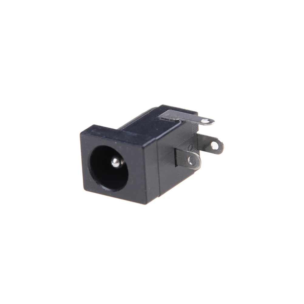 

20Pcs/lot 2.1 socket DC005 5.5*2.1mm Round the needle DC-005 Black DC Power Jack Socket Connector