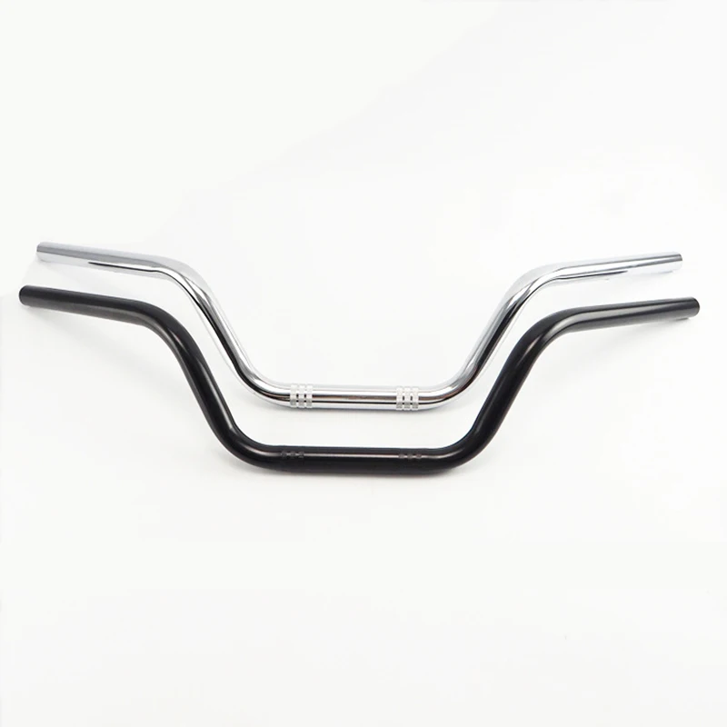 

Motorcycle retro 22MM modified faucet direction handle steel handlebar handle CG125 modified handlebar 125