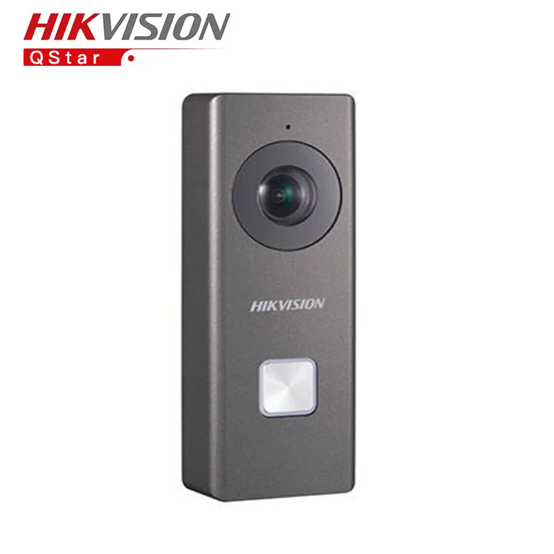 Hikvision WiFi видео звонок DS KB6403 WIP fisheye 1080 P Встроенный всенаправленный микрофон