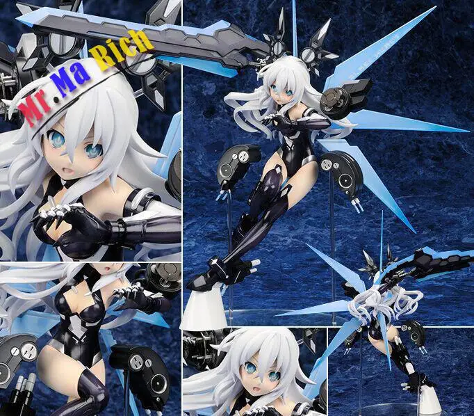 

24cm Hyperdimension Neptunia Lastation Noire Action Figures Anime Pvc Brinquedos Collection Model Toys Free Shipping