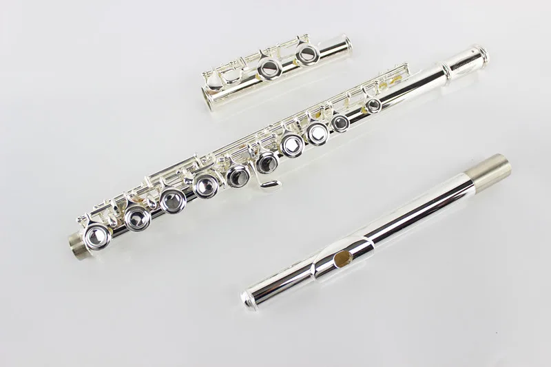 Flauta de Japón de alta calidad 211SL instrumento musical flauta 16 sobre C Tune y E-Key flauta profesional envío gratis