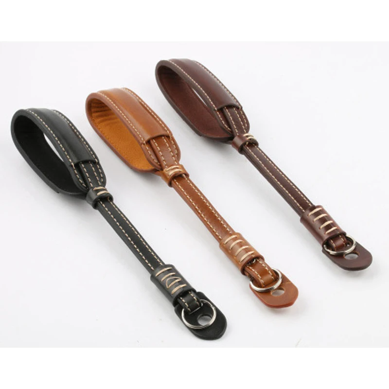 

Camera Wrist PU Leather Hand Strap Belt for Sony A5000 Fuji A7 Leica Panasonic Pentax Mirriorless Digital Camera