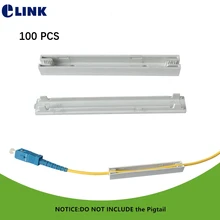 100 шт. падение кабель защиты коробка небольшой площади трубки оптического волокна защитная трубка для защиты Сращивание волокон термоусадочная