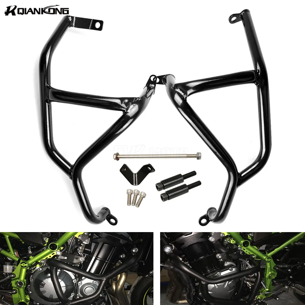 

Black Engine Guard Frame Protection/Crash Bar For Kawasaki Z900 2017 Z 900 Crash Bar For Kawasaki Z900 2017 Motorcycle protector