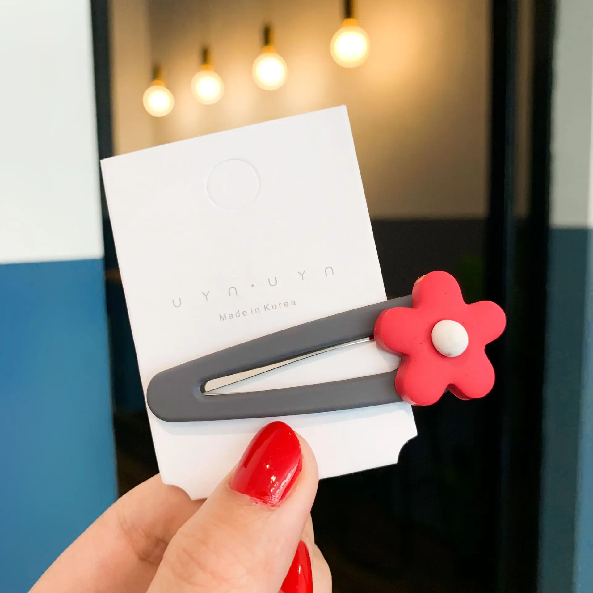 

2019 New Fashion Women Vintage Hair Pin Clip Hair Clip lovely flower Hairpin Clips Hair Styling Accessories