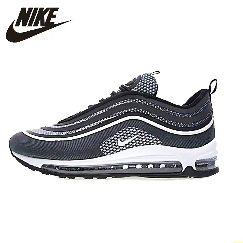 Nike Air Max 97 Ul '17 Original New Arrival Authentic Blackpurewhite Men's Running Shoes Sport Outdoor Sneakers #918356 001 Nike Air Max 97 Ul '17 Original New Arrival Authentic Blackpurewhite Men's Running Shoes Sport Outdoor Sneakers #918356 001