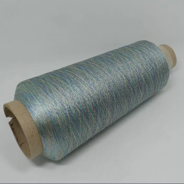 Variegated Color 310Dtex 5000M Metallic Thread for high speed machine