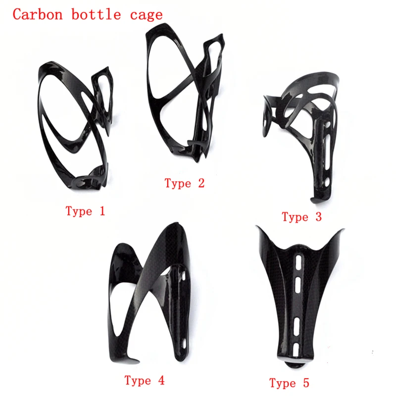 2 PCS Hot Sales Full Carbon Fibre Bottle Cage Bottle Holder Bicycle Accessories Road Bike Cycling