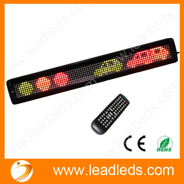 Mensagem de Exibição entre Board Controle Remoto ir Rgy Programável Led Mover Rolagem Indoor