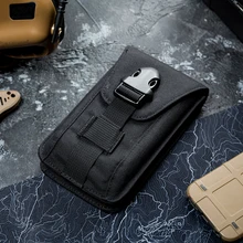 OneTigris Вертикальный двойной чехол для телефона Molle Чехол для мобильного телефона кошелек для гаджета Чехол-кобура для iPhone 8/8 plus iPhone X