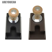 Areyoucan Perfekten Kaffee/Schwarz Silicon Espresso tamper Matte Stehen inhaber unterstützung basis rack (keine kaffee tamper) Zubehör