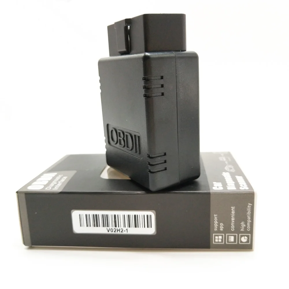 V2.1 HH ELM327 Bluetooth OBD сканер расширенный мини считыватель кодов ELM 327 неисправностей OBD2