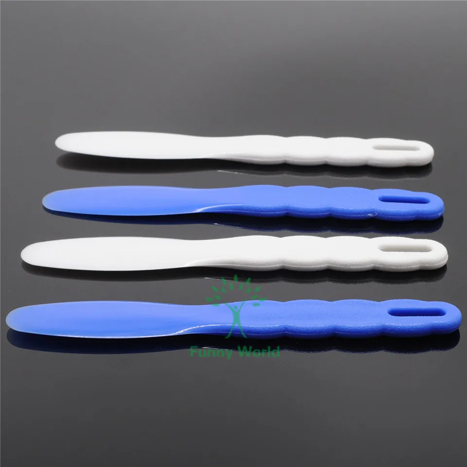 High Quality Dental Lab 5Pcs Plastic Spatula DENTAL INSTRUMENTin Teeth Whitening from Beauty