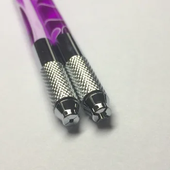 

5Pcs/Lot Freehand Permanent Manual Tattoo Eyebrow Makeup Pen with Blade For Freeshipping