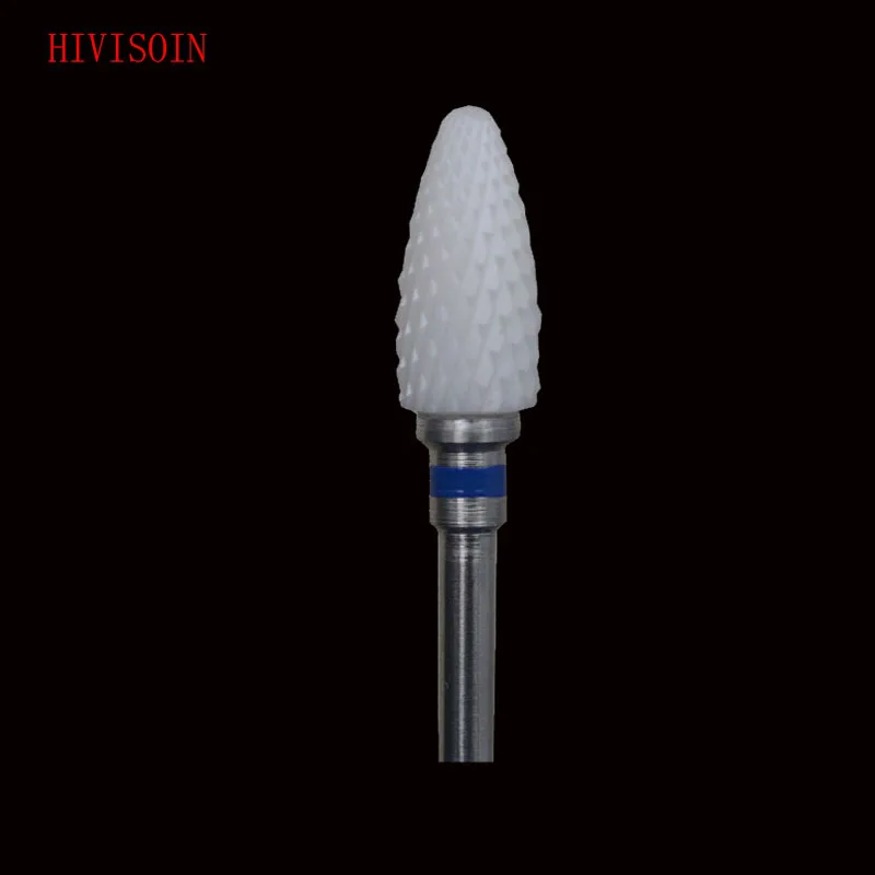 White Zirconia Ceramic Dental Lab Burs Cross cut super fine (4501.060