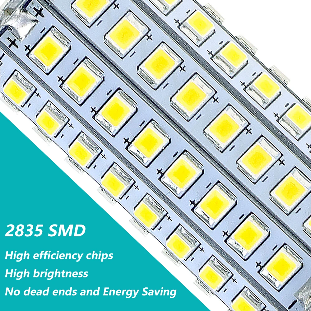 Светодиодная лампочка 220 В SMD 2835 E27 светодиодная лампа теплый белый/белый 27 48 68 102 126