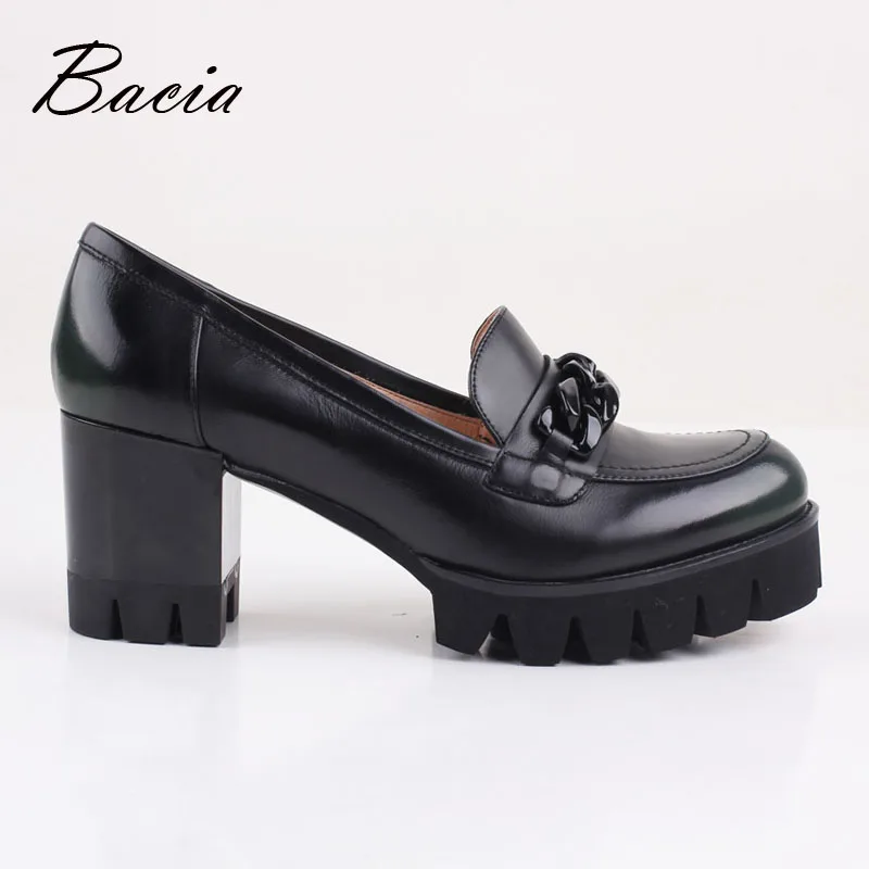 Rond Noir As Chaussures Vb051 De Carré Véritable Picture Talon Qualité Haute Bacia En Fleur Couleurs Showing Cuir Bout Pleine Gradient Brevet Vert wUYHqI7