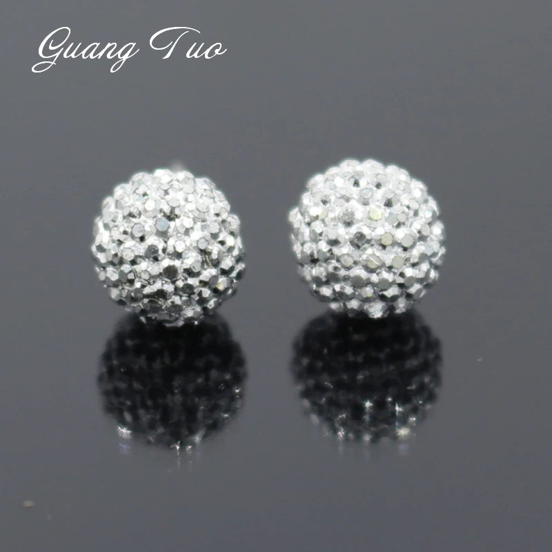 

ES2089 Crystal Ball Stud Earrings Fashion Women Jewelry Simple Earring 2018 New Arrival Charm Accessories Wholesale High Quality