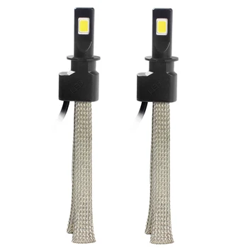 

H3 Super Bright LED Headlight 30W/each bulb Conversion Kit 6000K Car Styling Aluminum alloy belt Heat Dissipation 3200LM