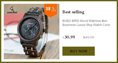 Relogio masculino BOBO BIRD деревянные часы для мужчин роскошный дизайн кварцевые часы для мужчин отличный подарок наручные часы в деревянной коробке V-R09